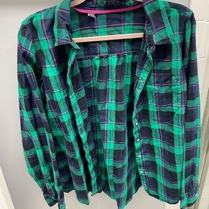 Multi-colored flannel